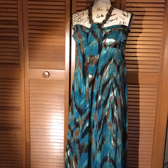 connected apparel Dresses & Skirts - Multicolored Dress W Wood Beads